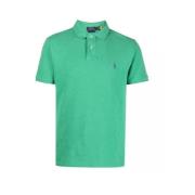 Ralph Lauren Grön Polo Tröja med Slim Fit och Logo Green, Herr