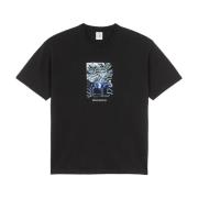 Polar Skate Co. Bomull T-shirt Black, Herr