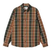 Carhartt Wip L/S Hobart Skjorta Multicolor, Herr