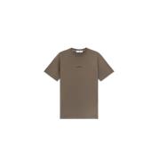 Stone Island Tryckt Bomull Jersey T-shirt Gray, Herr