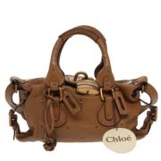 Chloé Pre-owned Pre-owned Laeder handvskor Brown, Dam