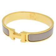 Hermès Vintage Pre-owned Metall armband Yellow, Dam