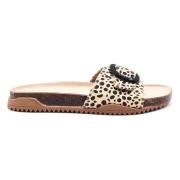 Mtng Fejk Mocka Leopard Flip-flops Multicolor, Dam