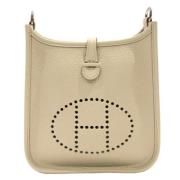 Hermès Vintage Pre-owned Laeder axelremsvskor Beige, Dam