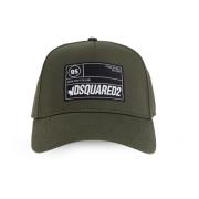 Dsquared2 Baseball Cap Green, Herr