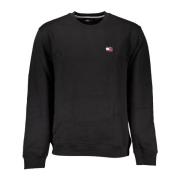 Tommy Hilfiger Svart Sweatshirt med Logo och Långa ärmar Black, Herr