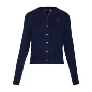 Ralph Lauren Cardigans Blue, Dam