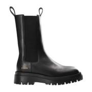 Copenhagen Shoes Svart Läder Chelsea Boot Black, Dam