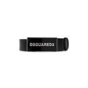 Dsquared2 Läderbälte Black, Herr