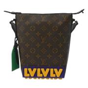 Louis Vuitton Vintage Pre-owned Canvas louis-vuitton-vskor Brown, Dam