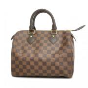 Louis Vuitton Vintage Pre-owned Tyg handvskor Brown, Dam