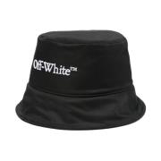 Off White Svart Vit Hinkhatt Nylon Black, Herr