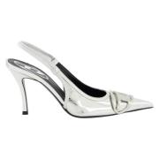 Diesel Silver Spegel Effekt Pumps Gray, Dam