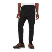 Hugo Boss Svarta Joggingbyxor - Rak passform Black, Herr