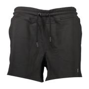 K-Way Sportiga Svarta Damshorts med Elastisk Midja Black, Dam