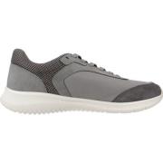 Geox Stilrena sneakers för en urban livsstil Gray, Herr