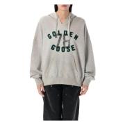 Golden Goose Vintage Journey Hoodie Gray, Dam