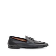 Dolce & Gabbana Svart Loafer Skor Elegant Stil Black, Herr