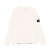 Stone Island Beige Crew Neck Sweater Beige, Herr