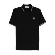 Stone Island Herr T-Shirts & Polos i Nero Black, Herr