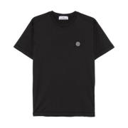 Stone Island Herr T-shirts & Polos i Svart Black, Herr