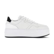 Hogan Vita Läder Sneakers Aw24 White, Dam