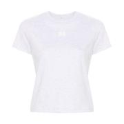 Alexander Wang Dam T-shirts & Polo i Grå White, Dam