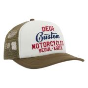 Deus Ex Machina Kamli Trucker Cap Green, Unisex