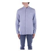 Woolrich Casual Shirts Blue, Herr