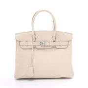 Hermès Vintage Pre-owned Laeder handvskor White, Dam