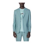 Antony Morato Tencel Bomull Kostymjacka Green, Herr