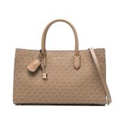 Michael Kors Handväska Scarlett Beige, Dam