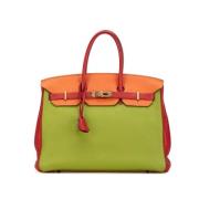 Hermès Vintage Pre-owned Laeder handvskor Green, Dam