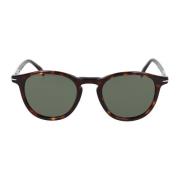 Eyewear by David Beckham Retro Oval Solglasögon Samling Brown, Unisex