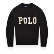 Polo Ralph Lauren Stilig Polo Pullover Tröja Black, Dam