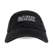 Ganni Svarta Snygga Hattar Black, Dam