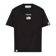 Iceberg T-shirt med lappar Black, Herr