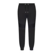 Balmain Sweatpants med logotyp Black, Herr