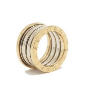 Bvlgari Vintage Pre-owned Vitt guld ringar Yellow, Dam