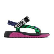 Off White Stilren Sandal för Sommarutflykter Multicolor, Dam