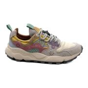 Flower Mountain Kräm Sneakers Kollektion Ss24-25 Multicolor, Dam