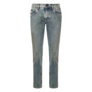 Dolce & Gabbana Stiliga Jeansbyxor Blue, Herr