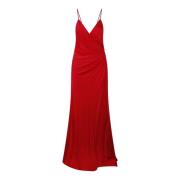 PINKO Maxi Dresses Red, Dam