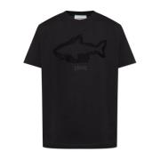 Iceberg T-shirt med logotyp Black, Herr