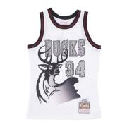 Mitchell & Ness NBA Basketball Tank Top Ray Allen White, Herr