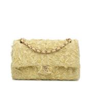 Chanel Vintage Pre-owned Tyg chanel-vskor Yellow, Dam