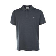 Gant Klassisk Polo Tröja för Män Gray, Herr