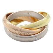 Cartier Vintage Pre-owned Vitt guld ringar Yellow, Dam