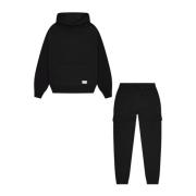 Off The Pitch Bandit Svart Herr Tracksuit Black, Herr