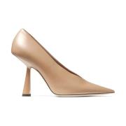 Jimmy Choo Klassiska Biscuit Pumps Beige, Dam